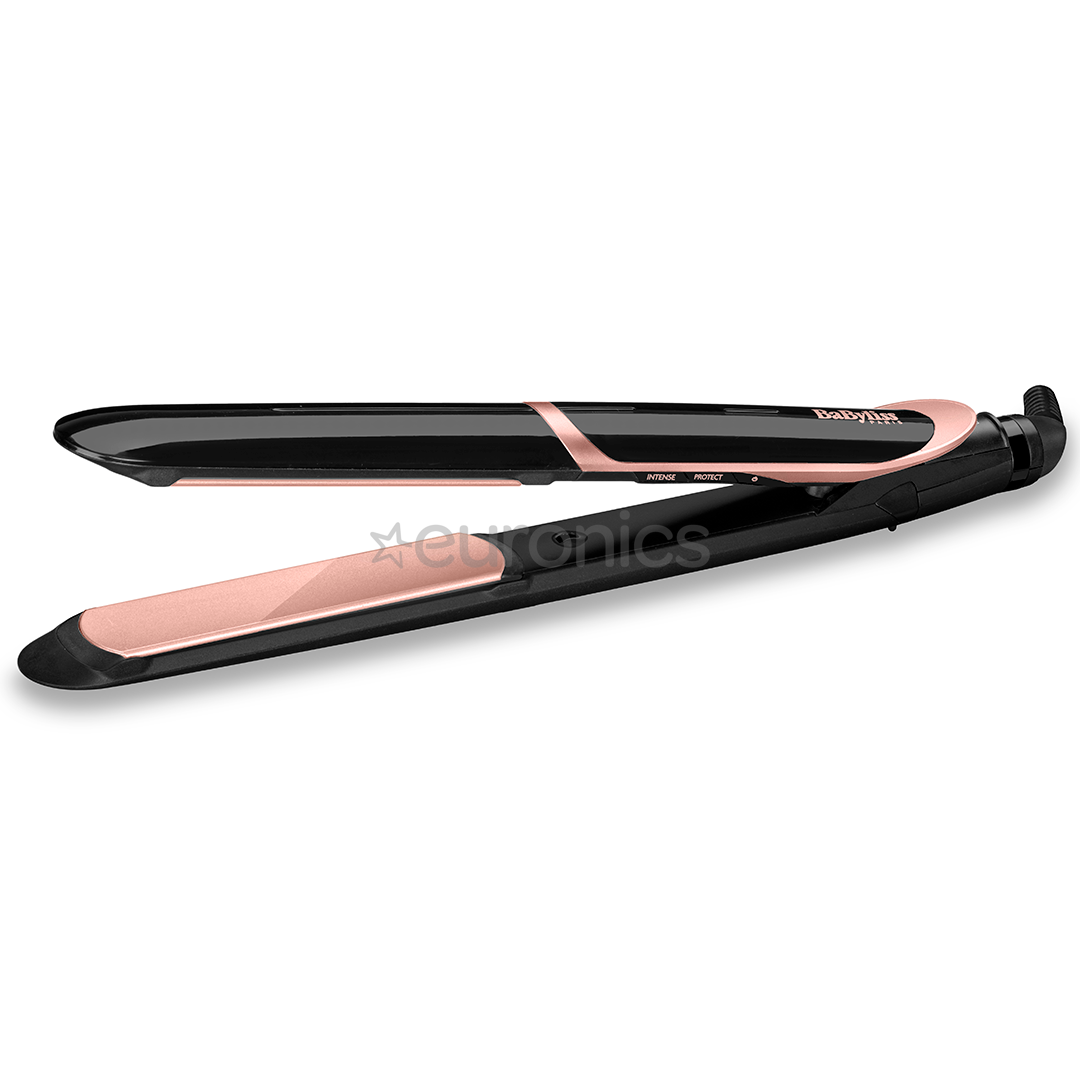 BaByliss, 140-235°C, черный/розовый - Щипцы для выпрямления волос