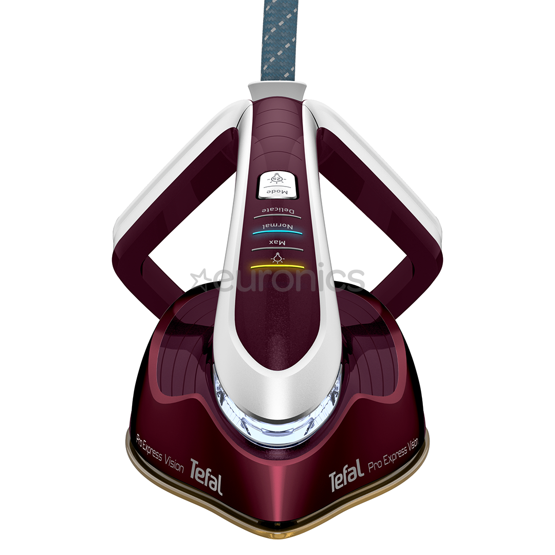 Tefal Pro Express Vision, 3000 W, sarkana/balta - Gludināšanas sistēma