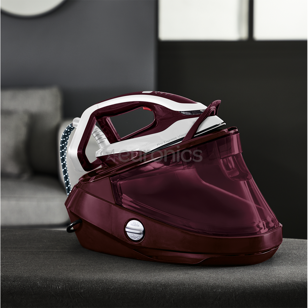 Tefal Pro Express Vision, 3000 W, sarkana/balta - Gludināšanas sistēma
