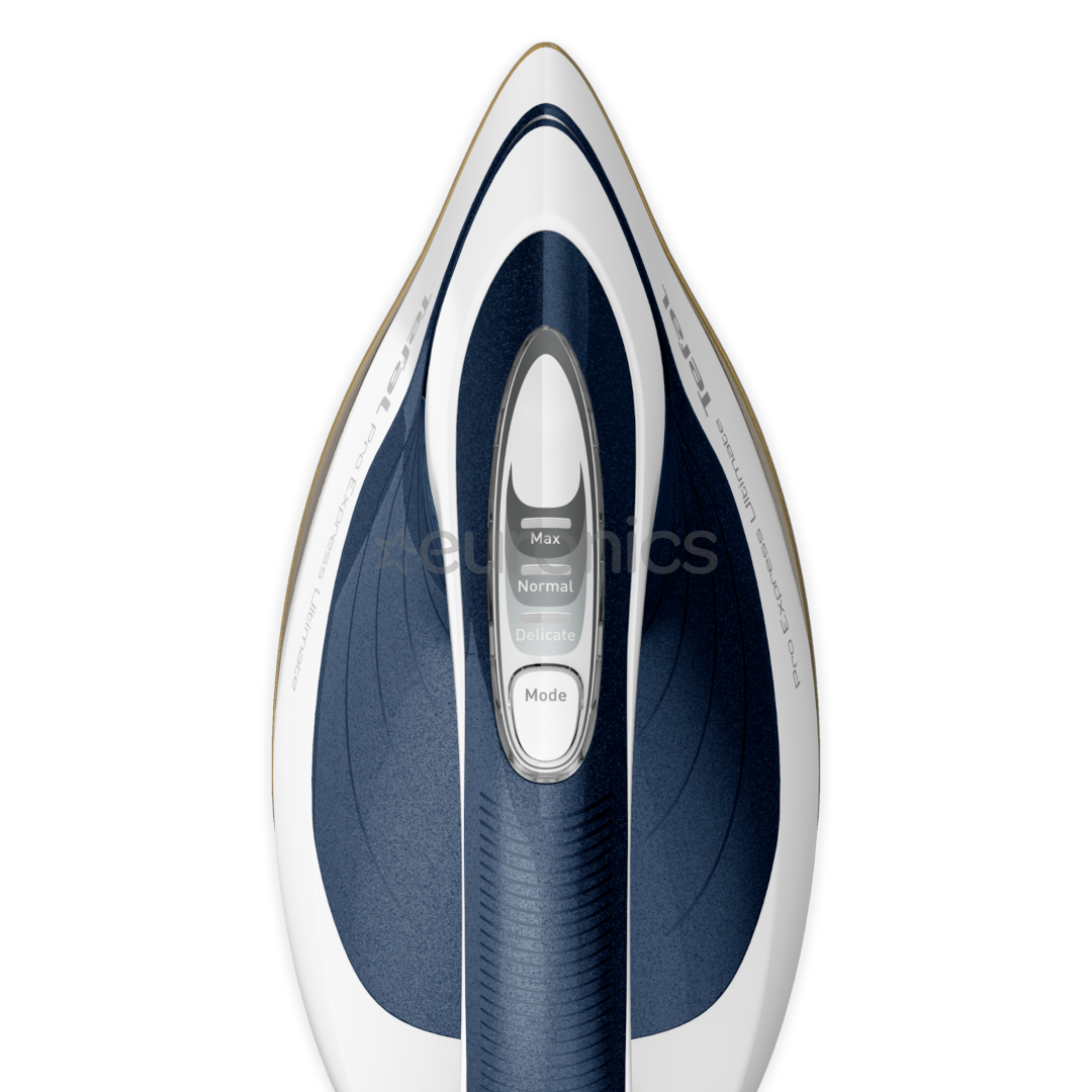 Tefal Pro Express Ultimate II, 3000 W, zila/balta - Gludināšanas sistēma