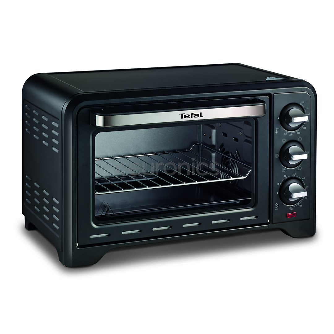 Tefal Optimo, 19 л, 1380 Вт, черный - Мини-духовка