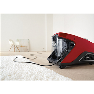 Miele Blizzard CX1, 890 W, bez maisiņa, sarkana - Putekļu sūcējs