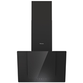 Hisense, 650 m³/h, 60 cm, black - Cooker hood