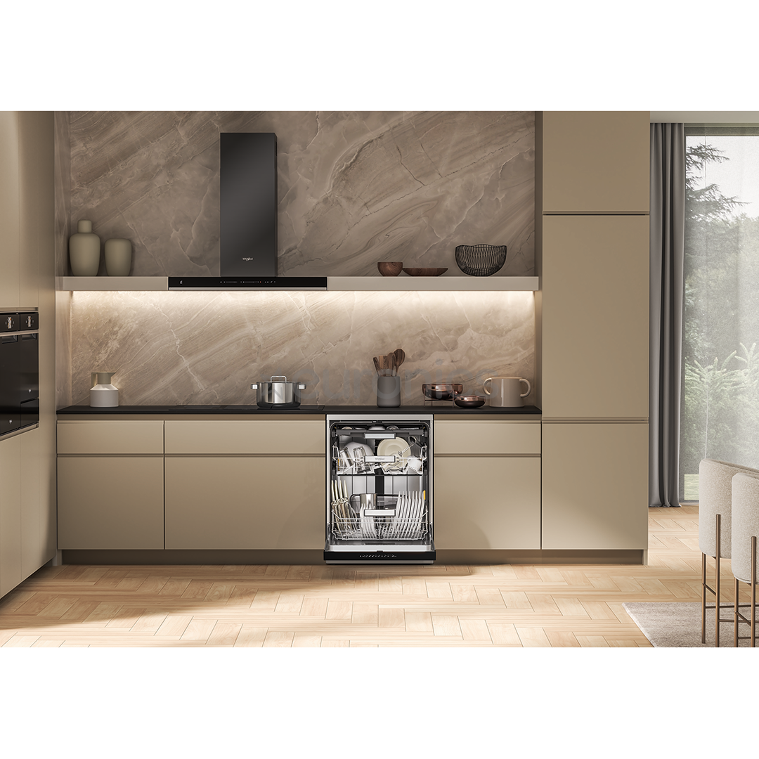 Whirlpool, 15 komplekti, platums 60 cm, nerūsējošā tērauda - Trauku mazgājamā mašīna
