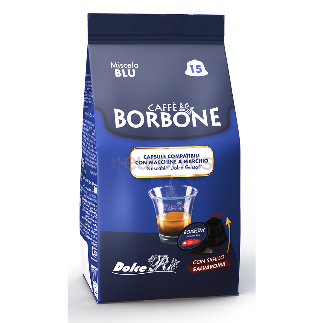 Borbone Dolce Gusto Blue Blend, 15 porcijas - Kafijas kapsulas
