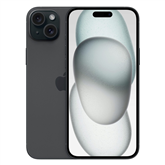 Apple iPhone 15 Plus, 128 GB, black - Smartphone