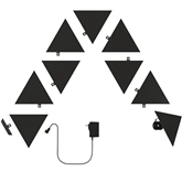 Nanoleaf Shapes Black Triangles Starter Kit, 9 панелей - Стартовый комплект умных светильников