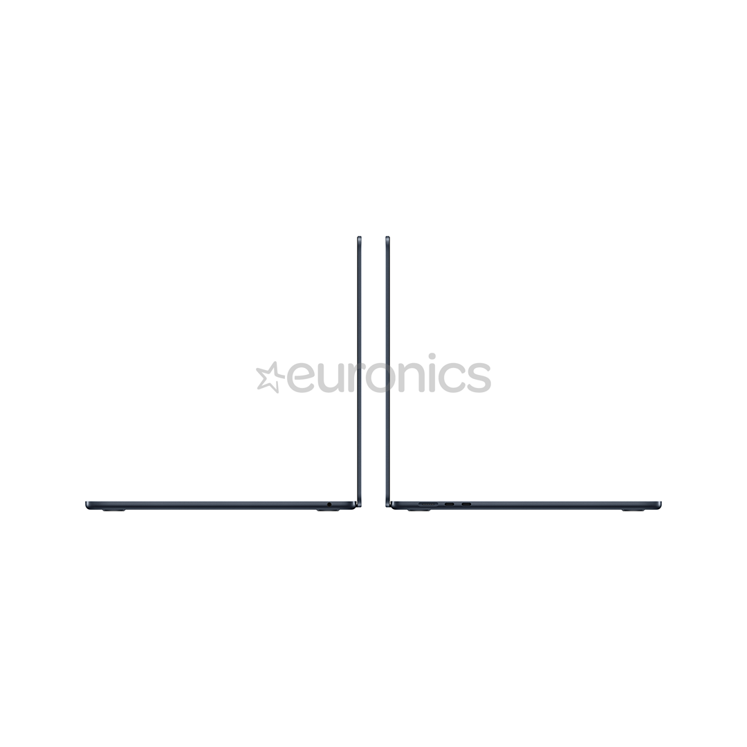 Apple MacBook Air 15'' (2024), M3 8C/10C, 16 GB, 512 GB, ENG, melna - Portatīvais dators