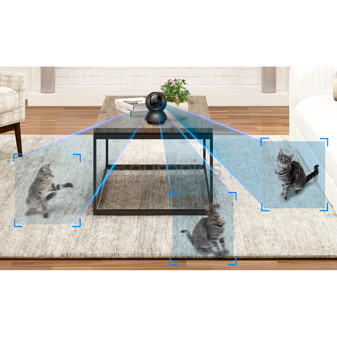 TP-Link Tapo C211, 3 MP, WiFi, nakts redzamība, balta - IP kamera