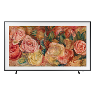 Samsung The Frame (2024) LS03D, 75'', 4K UHD, QLED, melna - Televizors QE75LS03DAUXXH