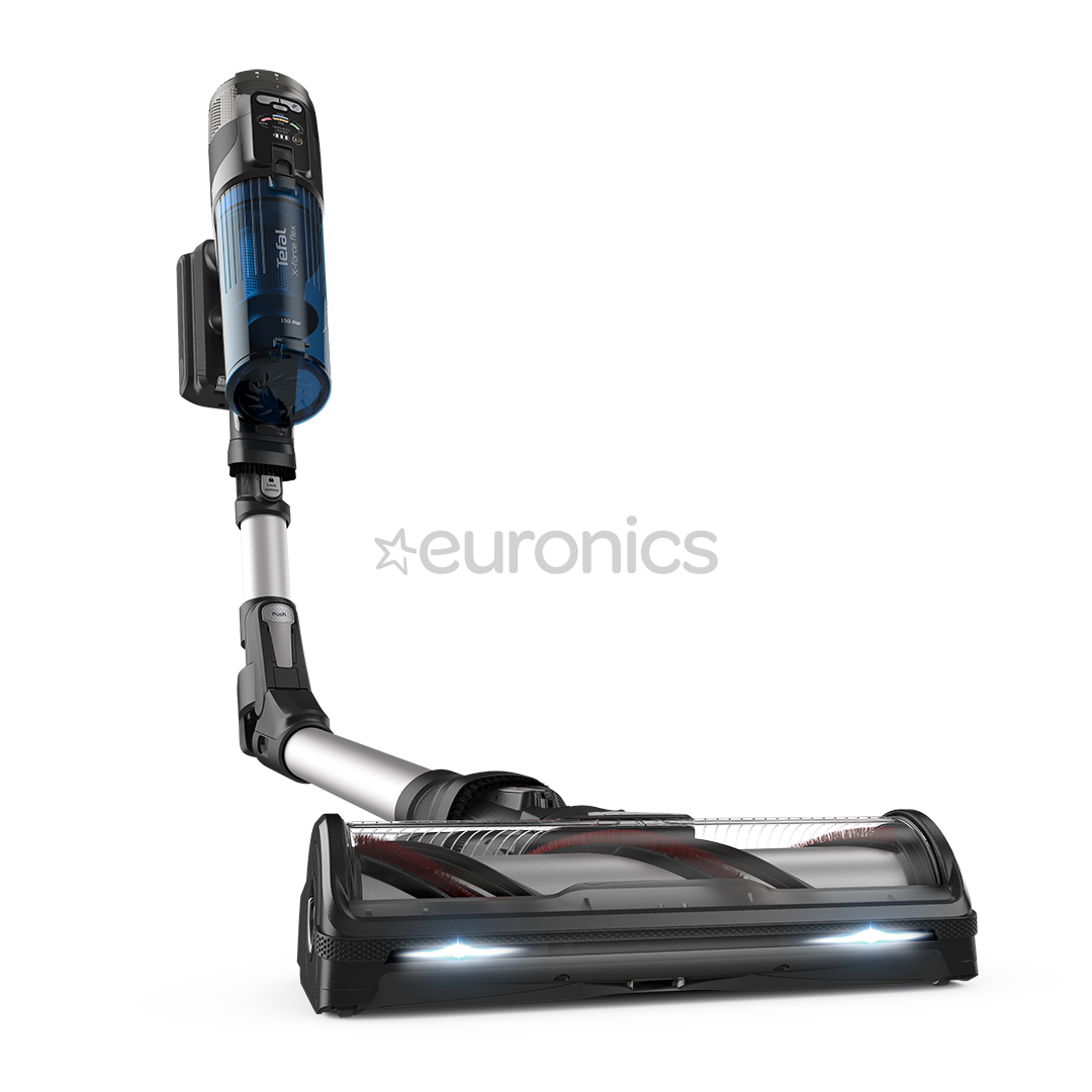 Tefal X-Force Flex 13.60, Allergy Aqua, zila - Bezvadu putekļu sūcējs