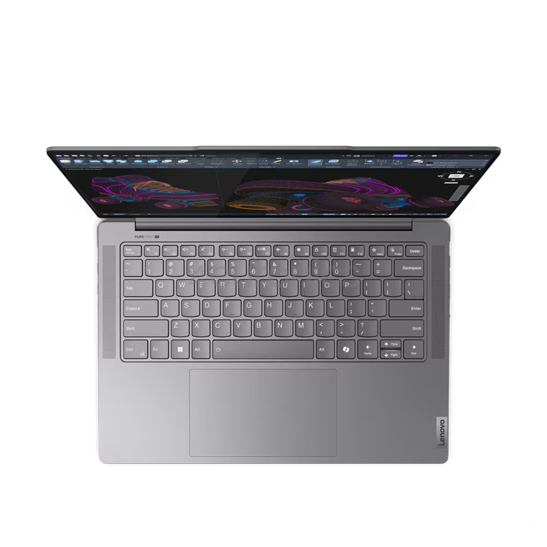 Lenovo Yoga Pro 7 14AHP9, 14.5'', 2.5K, 90 Hz, Ryzen 7, 16 GB, 512 GB, ENG, pelēka - Portatīvais dators