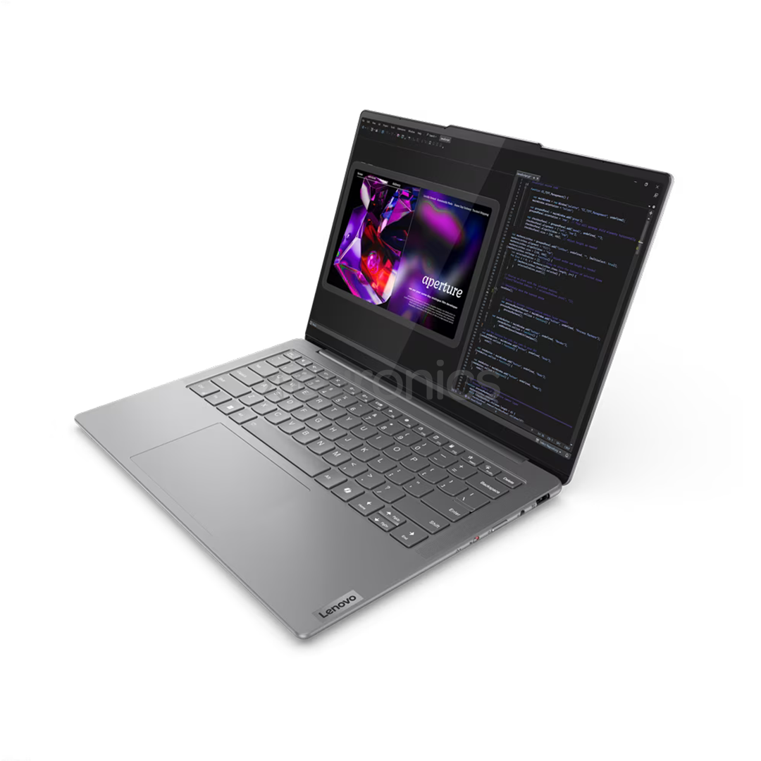 Lenovo Yoga Slim 7 14IMH9, 14'', WUXGA, OLED, Core Ultra 5, 16 GB, 512 GB, ENG, pelēka - Portatīvais dators
