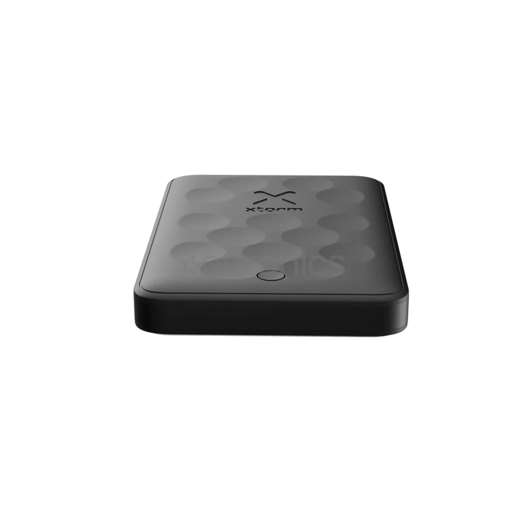 Xtorm FS5 - Magnetic Powerbank, 18 W, 5000 mAh, melna - Portatīvais barošanas avots