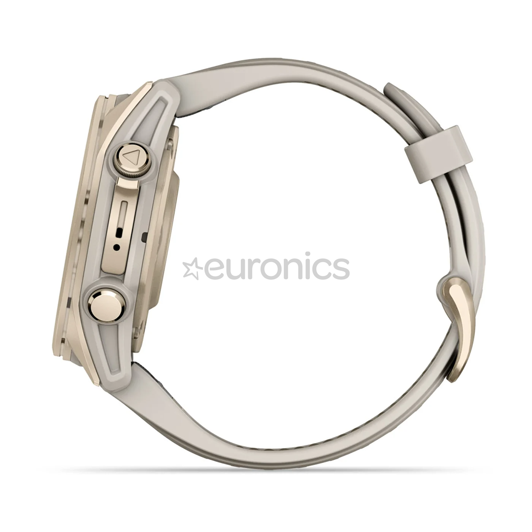 Garmin Fenix 8 Sapphire, 43 mm, zelta - Viedpulkstenis