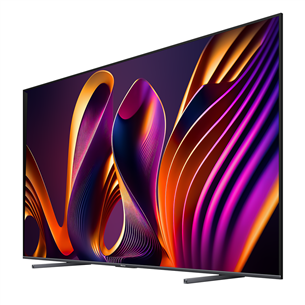 Hisense E7NQ PRO, 100'', 4K UHD, QLED, melna - Televizors