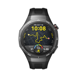 Huawei Watch GT 5 Pro, 46 mm, melna - Viedpulkstenis 55020DKD