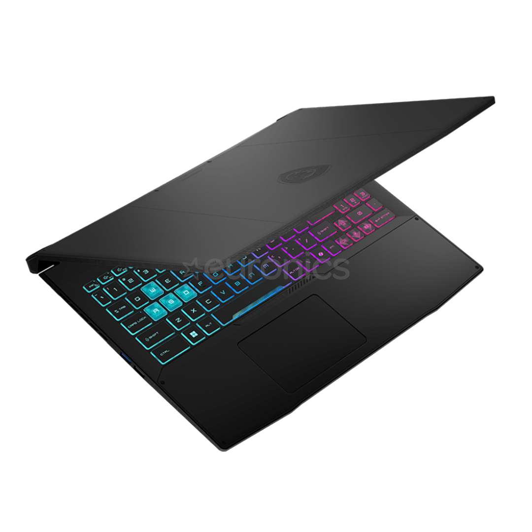 MSI Katana 15 AI B8VG, 15,6'', 144 Hz, Ryzen 7, 16 GB, 1 TB, RTX 4070, ENG, melna - Portatīvais dators