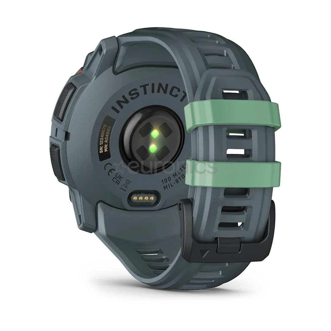 Garmin Instinct 3 AMOLED, 50 mm, zaļa - Viedpulkstenis