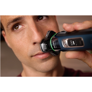 Philips i9000 Prestige, Wet & Dry, zila - Skuveklis