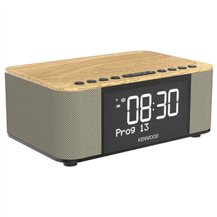 Kenwood Clock Radio CR-ST40DAB, gaiši brūna - Radio pulkstenis