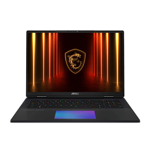 MSI Titan 18 HX, 18'', 4K UHD, Mini LED, 120 Hz, Ultra 9, 64 GB, 6 TB, RTX 5090, ENG, melna - Portatīvais dators TTN18HX-A2XWJG-492NL